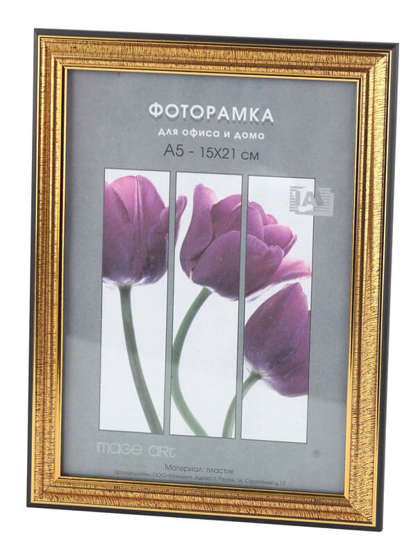 

Фоторамка Interior Office 286/296 21*30 золото (25/750) Б0030674, Б0030674