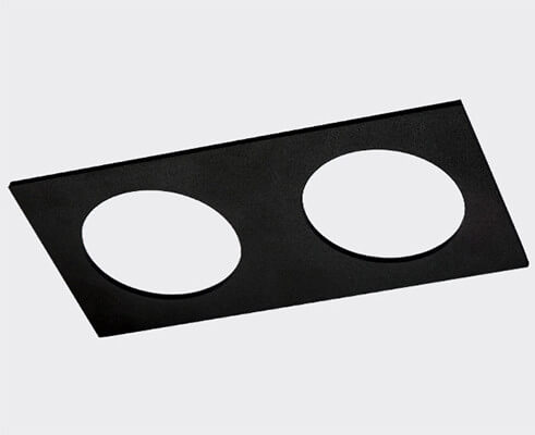 

Рамка декоративная Italline Solo SP 02 black, Черный, SP 02 black Solo
