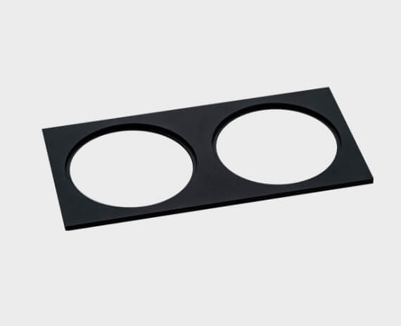 

Рамка декоративная Italline IT02-QRS2 black, Черный, IT02-QRS2 black IT02
