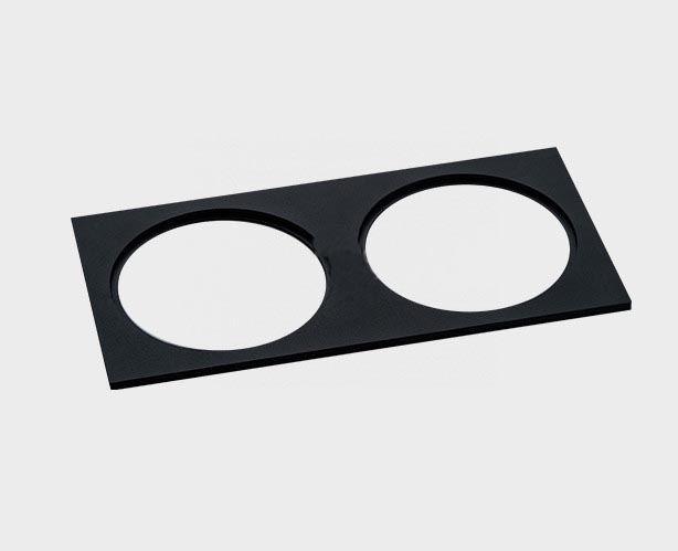 

Рамка декоративная Italline IT06-6016 black FR2, Черный, IT06-6016 black FR2 IT06