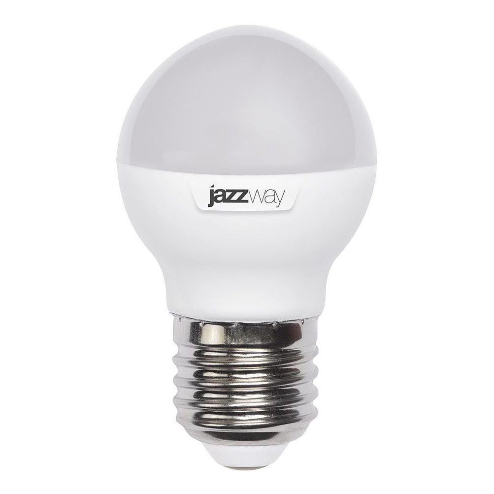 

Лампа светодиодная Jazzway E27 7W 3000K матовая 1027863-2, Матовый, 1027863-2 PLED-SP G45