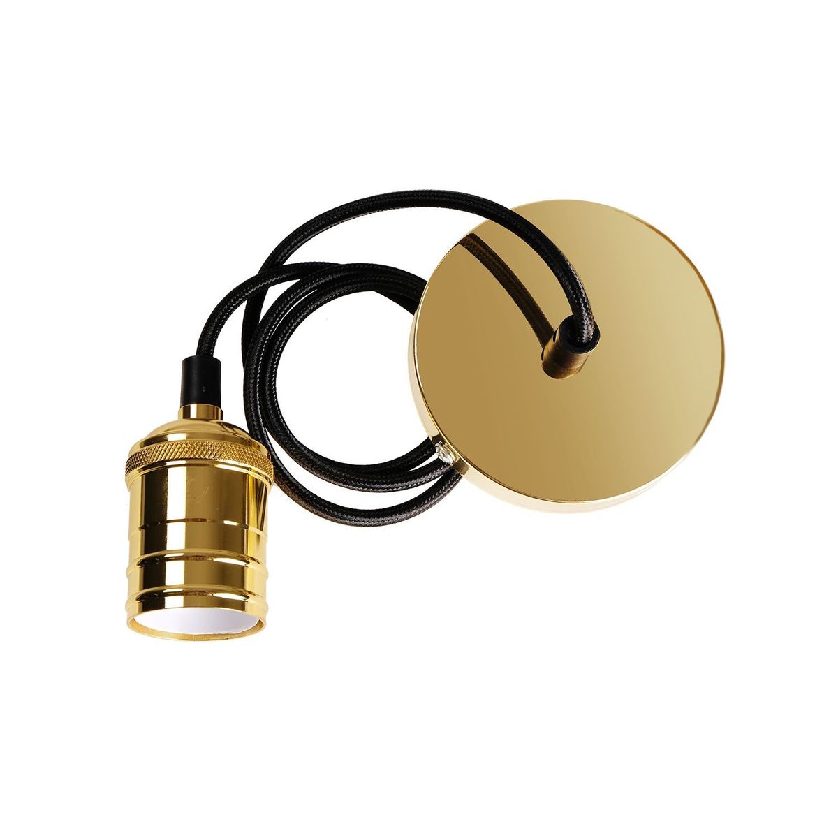 

Патрон с кабелем Jazzway Retro 5039018, Золотой, 5039018 Retro