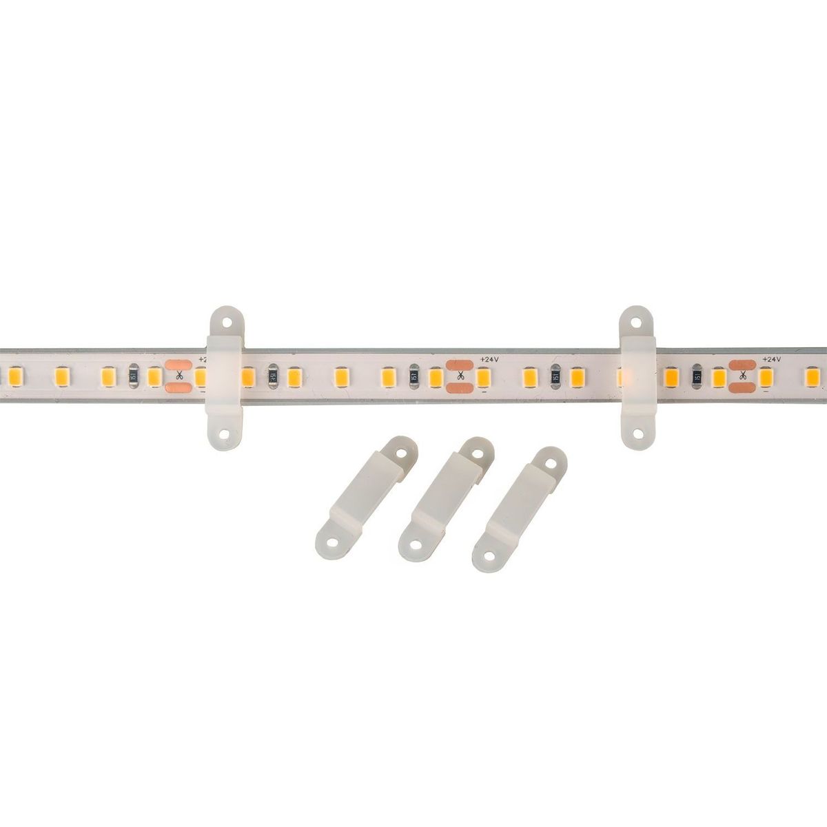 

Светодиодная влагозащищенная лента Jazzway 18W/m 120Led/m 2835SMD дневной белый 5M 5037540, 5037540 PLS PRO 2835