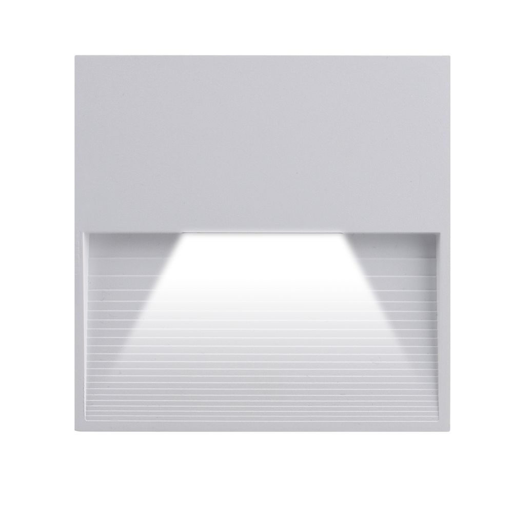 

Уличный настенный светодиодный светильник Jazzway PST/W 5024809, Белый, 5024809 PST/W