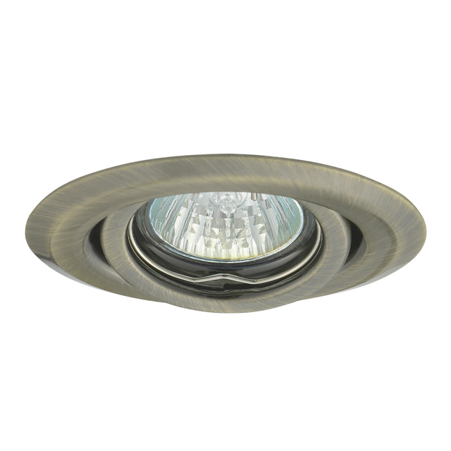 

Точечный светильник Kanlux ULKE CT-2119-BR 348, Античная латунь, 348 Ulke