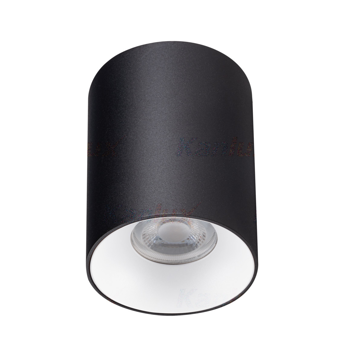 

Накладной точечный светильник Kanlux RITI GU10 B/W 27568, Черный, 27568 Riti