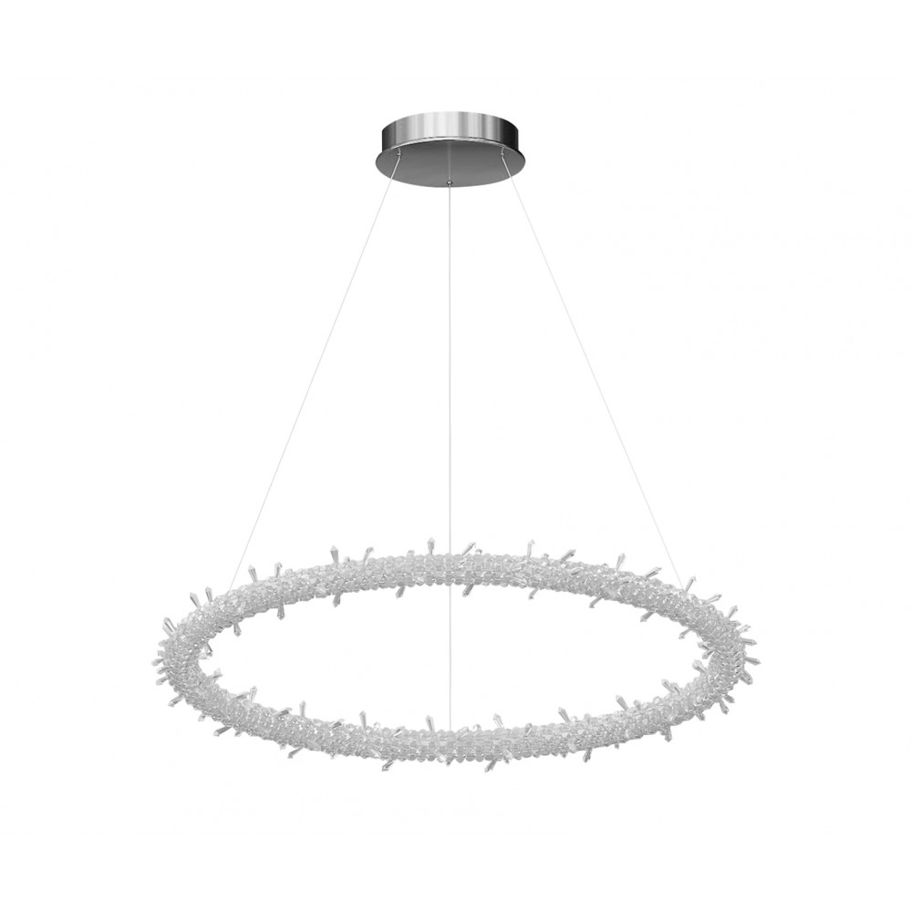 

Подвесная светодиодная люстра Kink Light Лиам 07875-80,02(3000K), Хром, 07875-80,02(3000K) Лиам