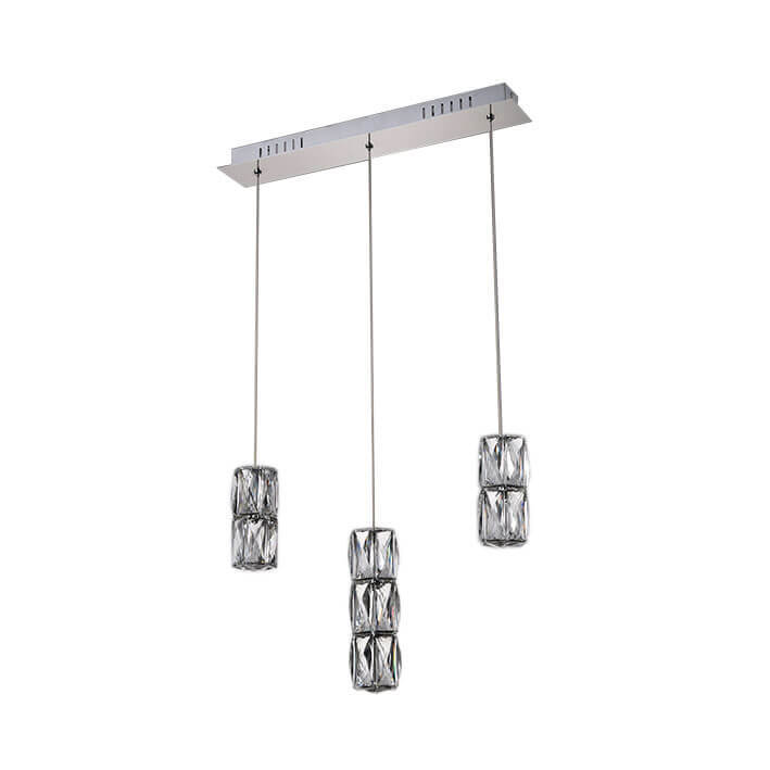 

Подвесной светодиодный светильник Kink Light Аква-Кристалл 08620-3A