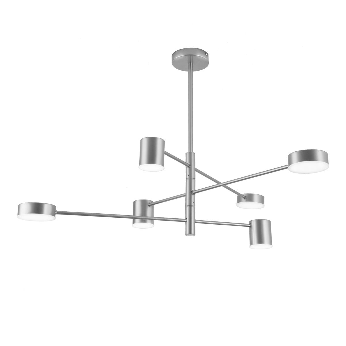 

Подвесная светодиодная люстра Kink Light Мекли 07650-6,02, Хром, 07650-6,02 Мекли