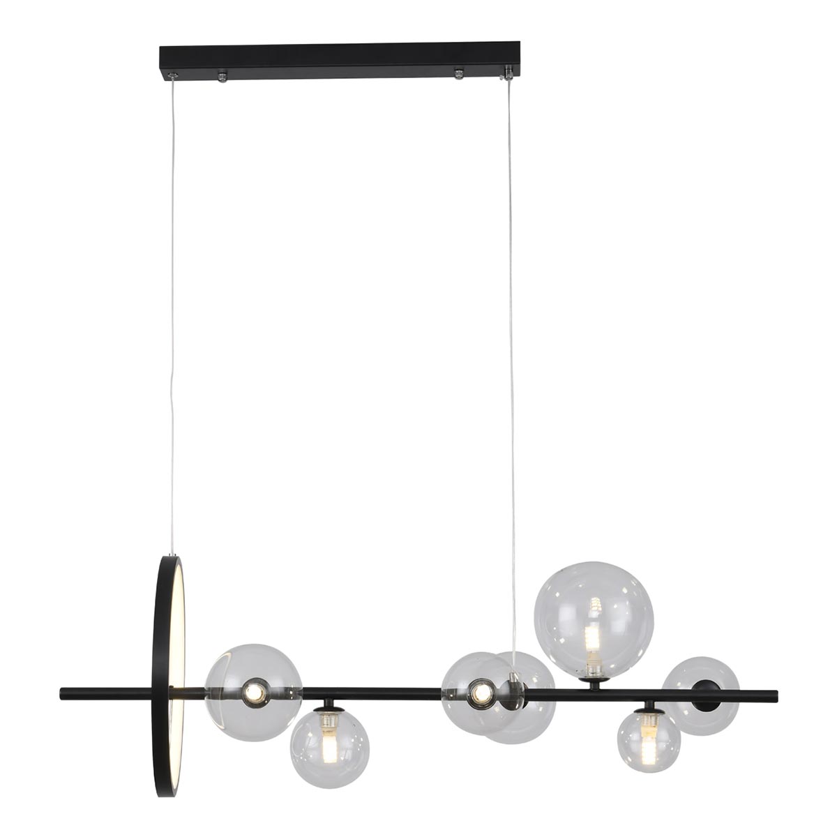 

Подвесная люстра Kink Light Иона 09408-7,19, Черный, 09408-7,19 Иона
