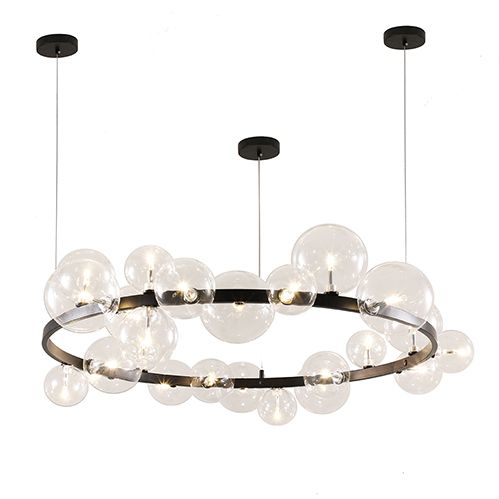 

Подвесная люстра Kink Light Иона 07608-24,19, Черный, 07608-24,19 Иона