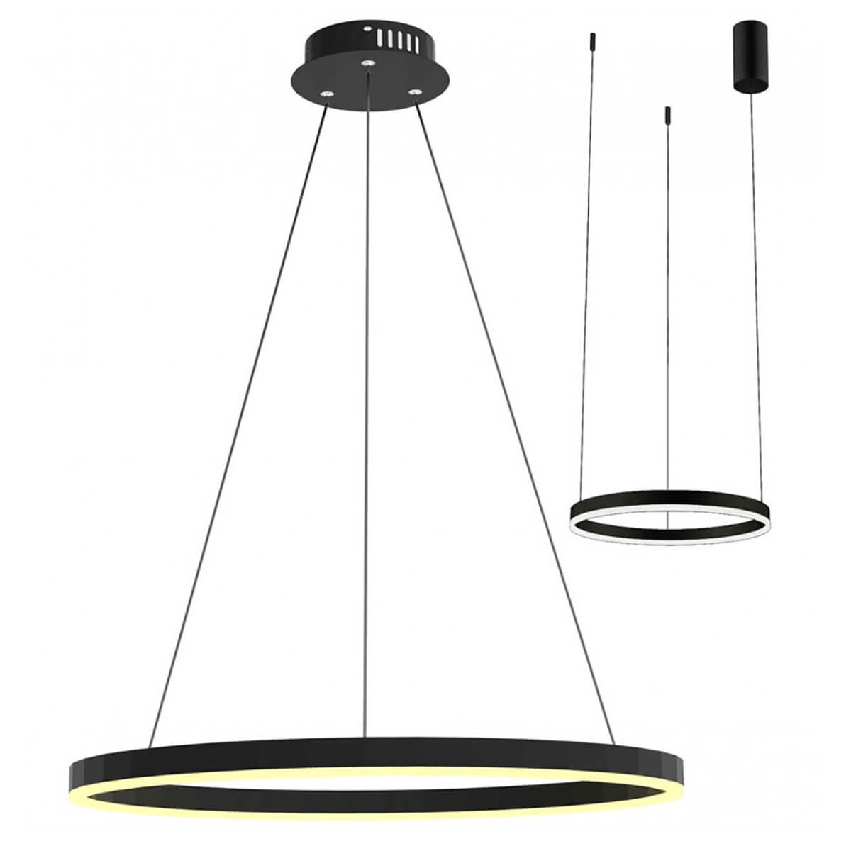 

Подвесной светодиодный светильник Kink Light Тор 08212,19A(3000K), Черный, 08212,19A(3000K) Тор