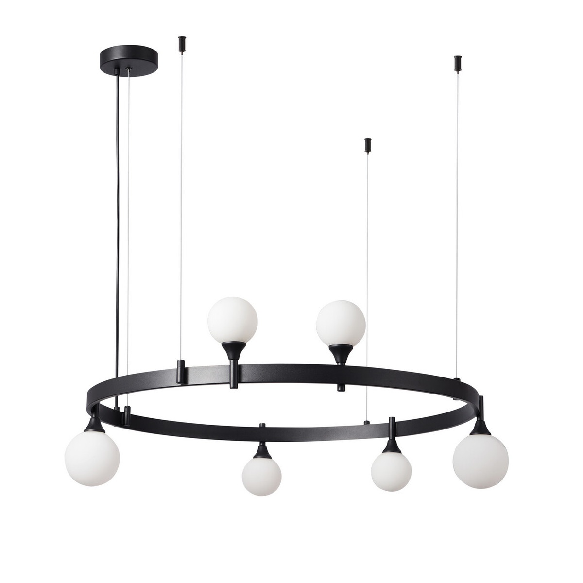 

Подвесная люстра Kink Light Бьянки 07808-6,19, Черный, 07808-6,19 Бьянки