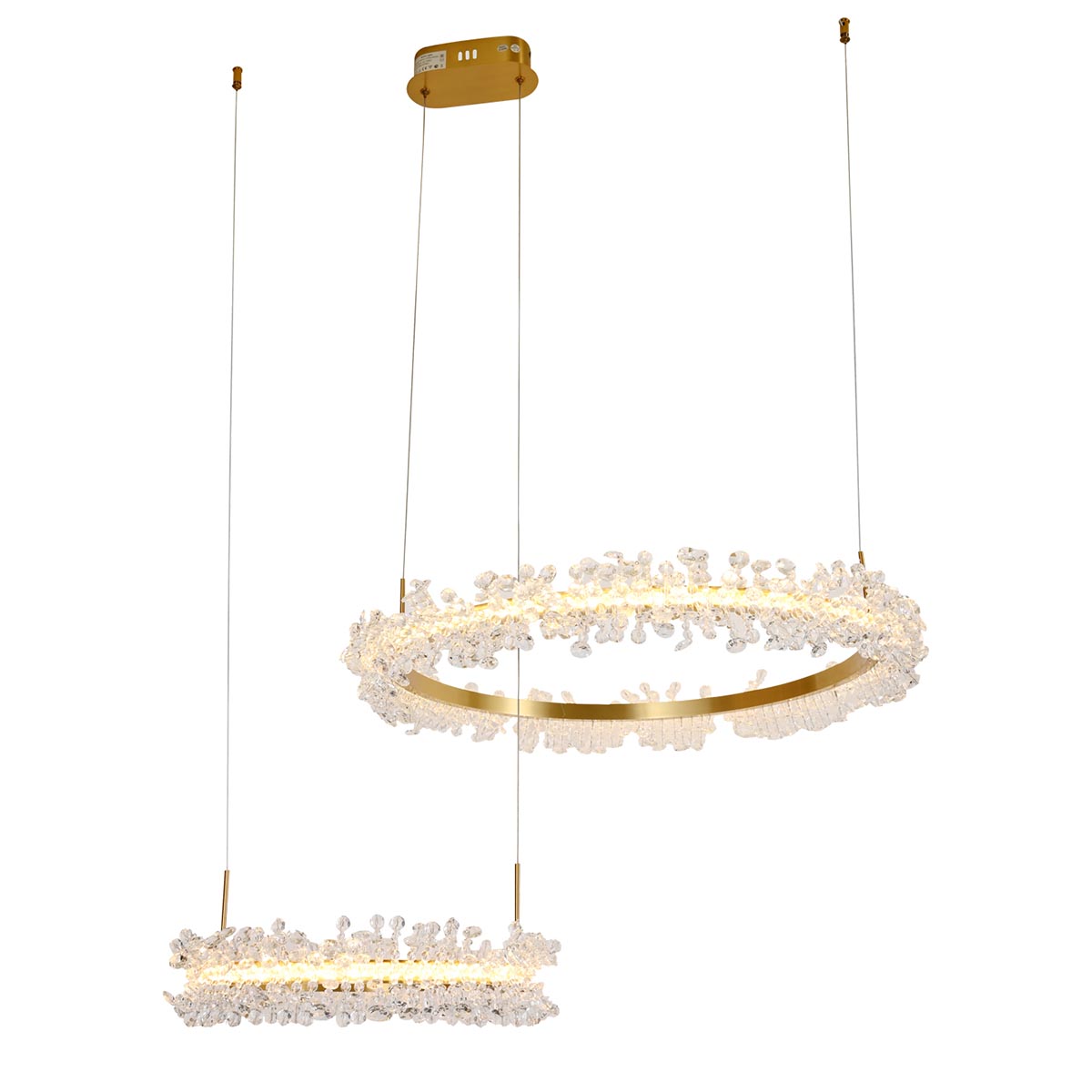 

Подвесной светодиодный светильник Kink Light Лаура 08245,36PA, Латунь, 08245,36PA Лаура