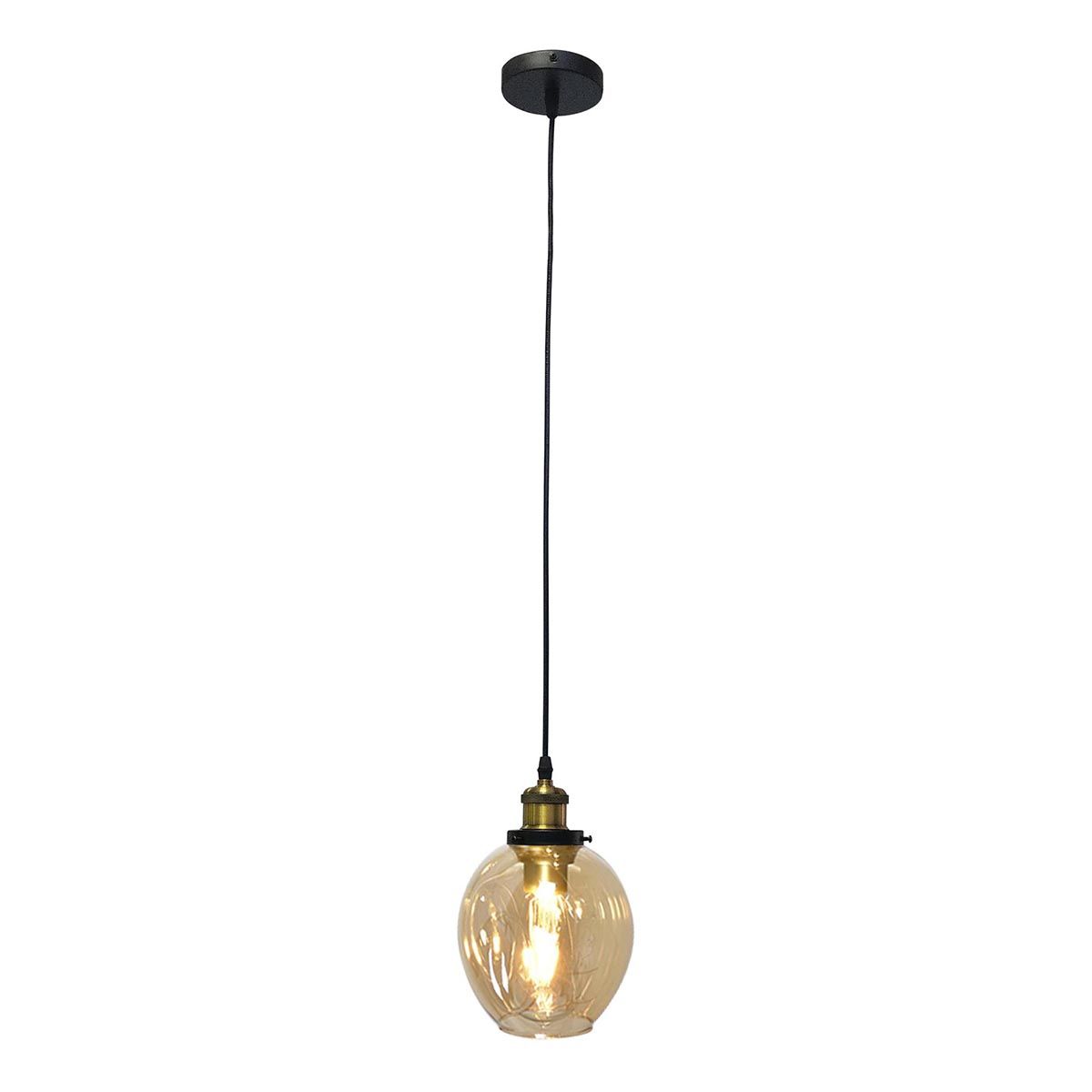

Подвесной светильник Kink Light Нисса 07512-1A,33, Янтарный, 07512-1A,33 Нисса