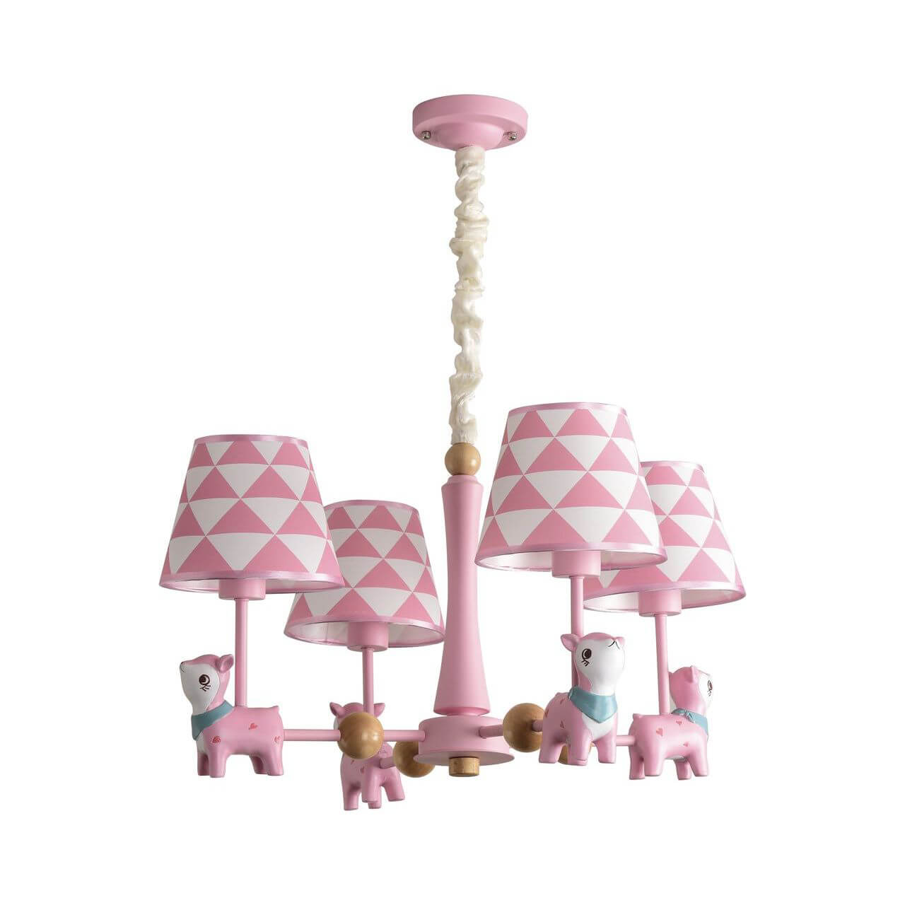 

Люстра Kink Light, Розовый, 074151-4 Бемби