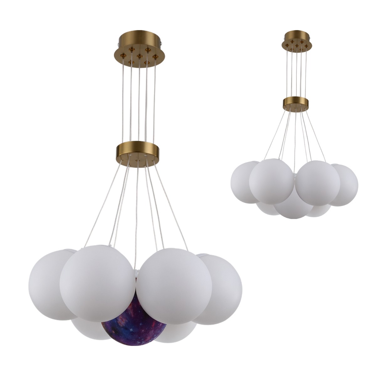 

Подвесная люстра Kink Light Алди 08475-7,20, Бронза, 08475-7,20 Алди