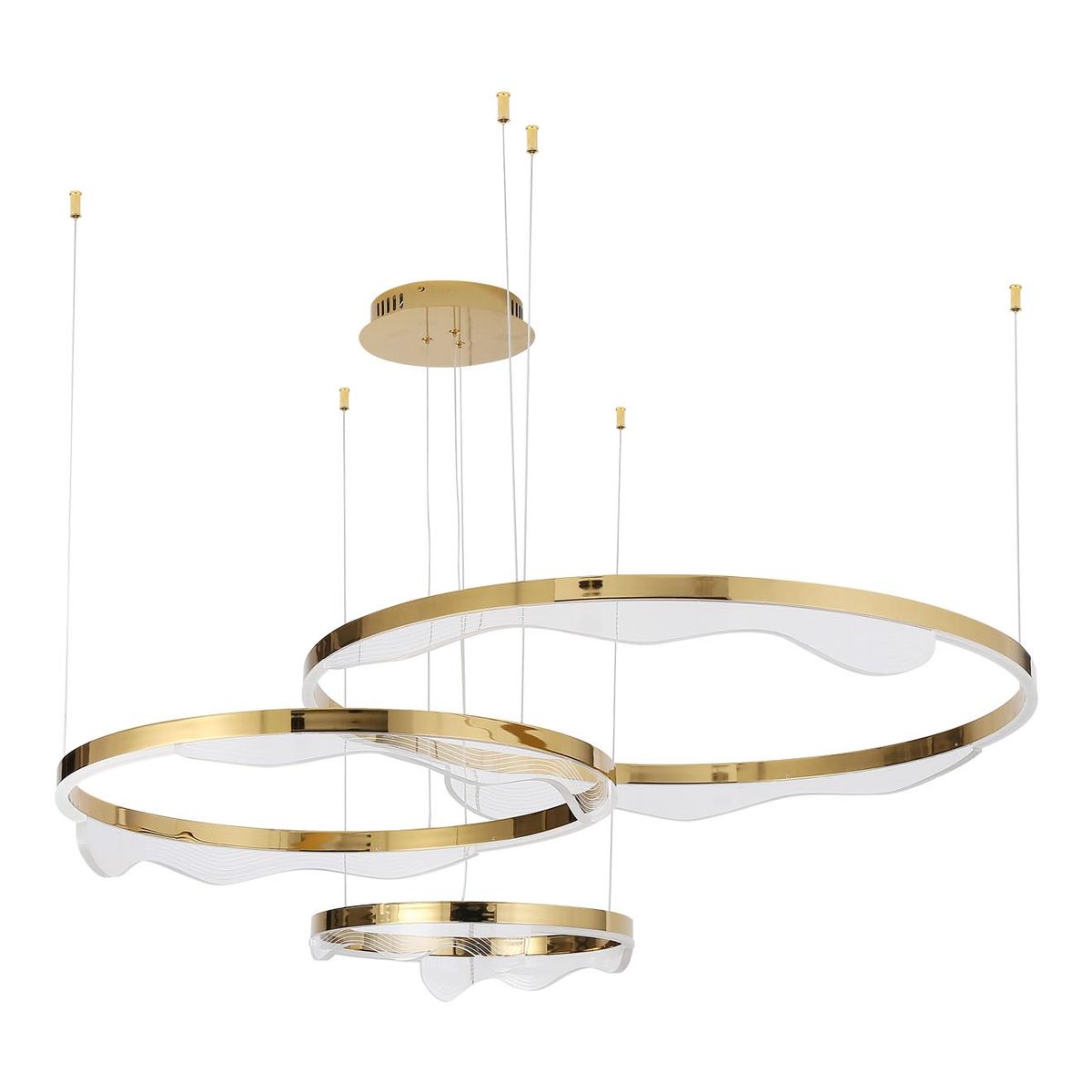 

Подвесной светодиодный светильник Kink Light Кастела 08263,36P, Латунь, 08263,36P Кастела