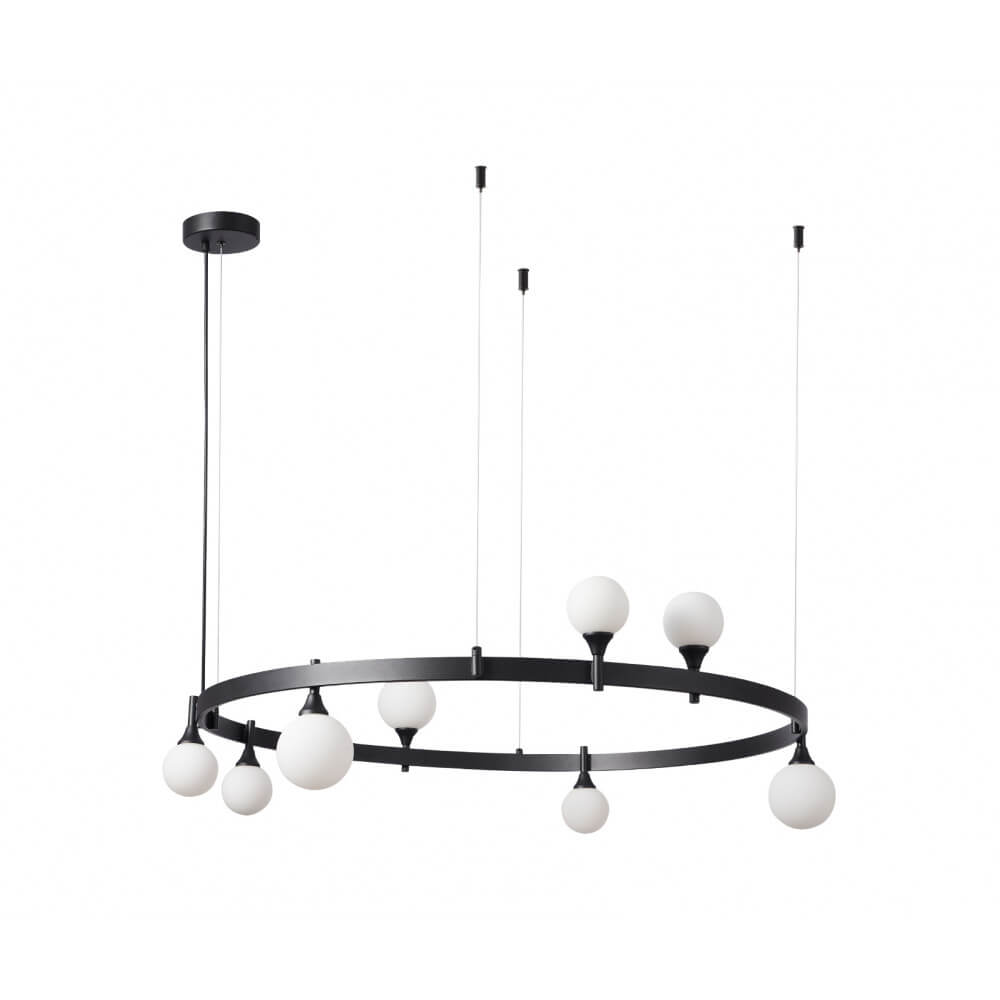 

Подвесная люстра Kink Light Бьянки 07808-8,19, Черный, 07808-8,19