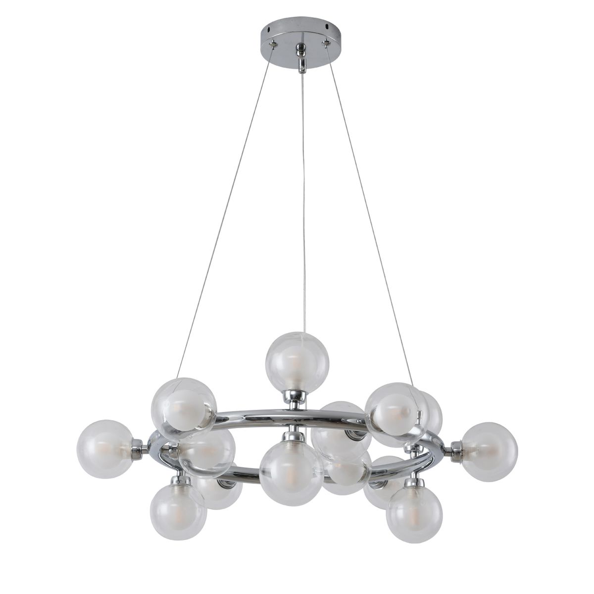 

Подвесная люстра Kink Light Сида 09409-15,02, Хром, 09409-15,02 Сида