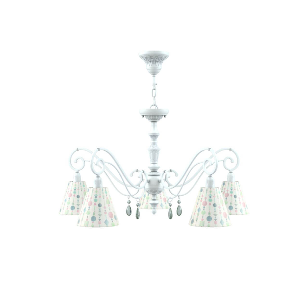 

Люстра Lamp4you, Белый, E3-05-WM-LMP-O-17-CRL-E3-05-GR-DN Classic