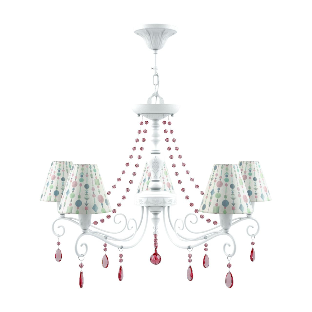 

Подвесная люстра Lamp4you Provence E4-05-WM-LMP-O-17-CRL-E4-05-PK-UP