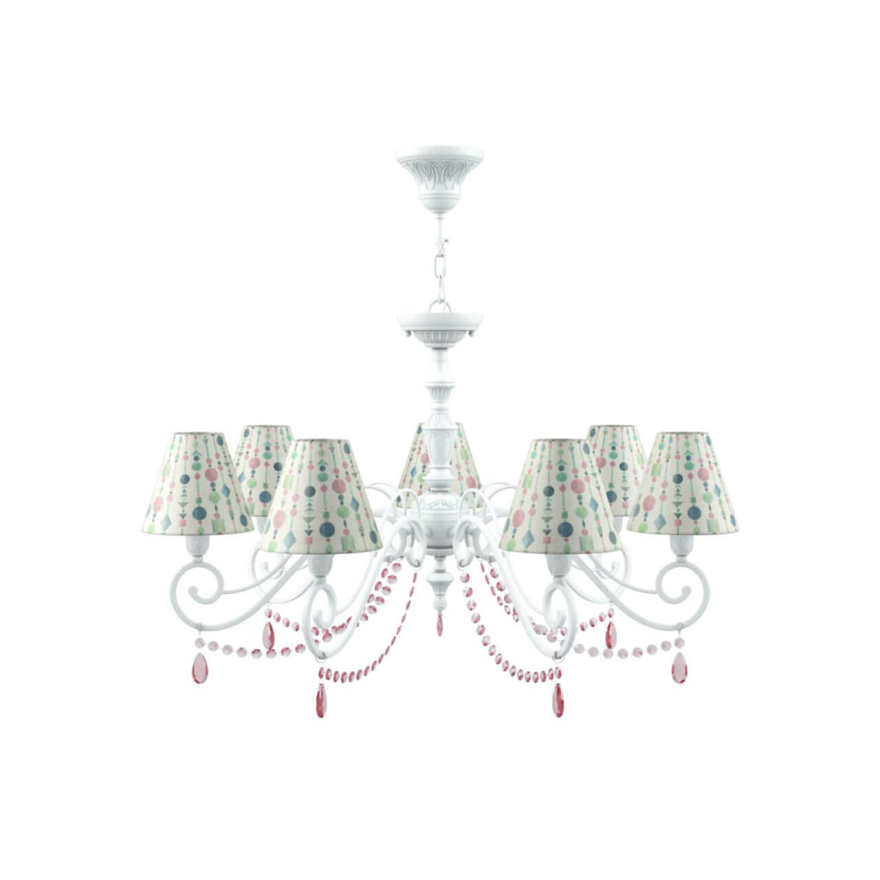 

Люстра Lamp4you, Белый, E3-07-WM-LMP-O-17-CRL-E3-07-PK-UP Classic