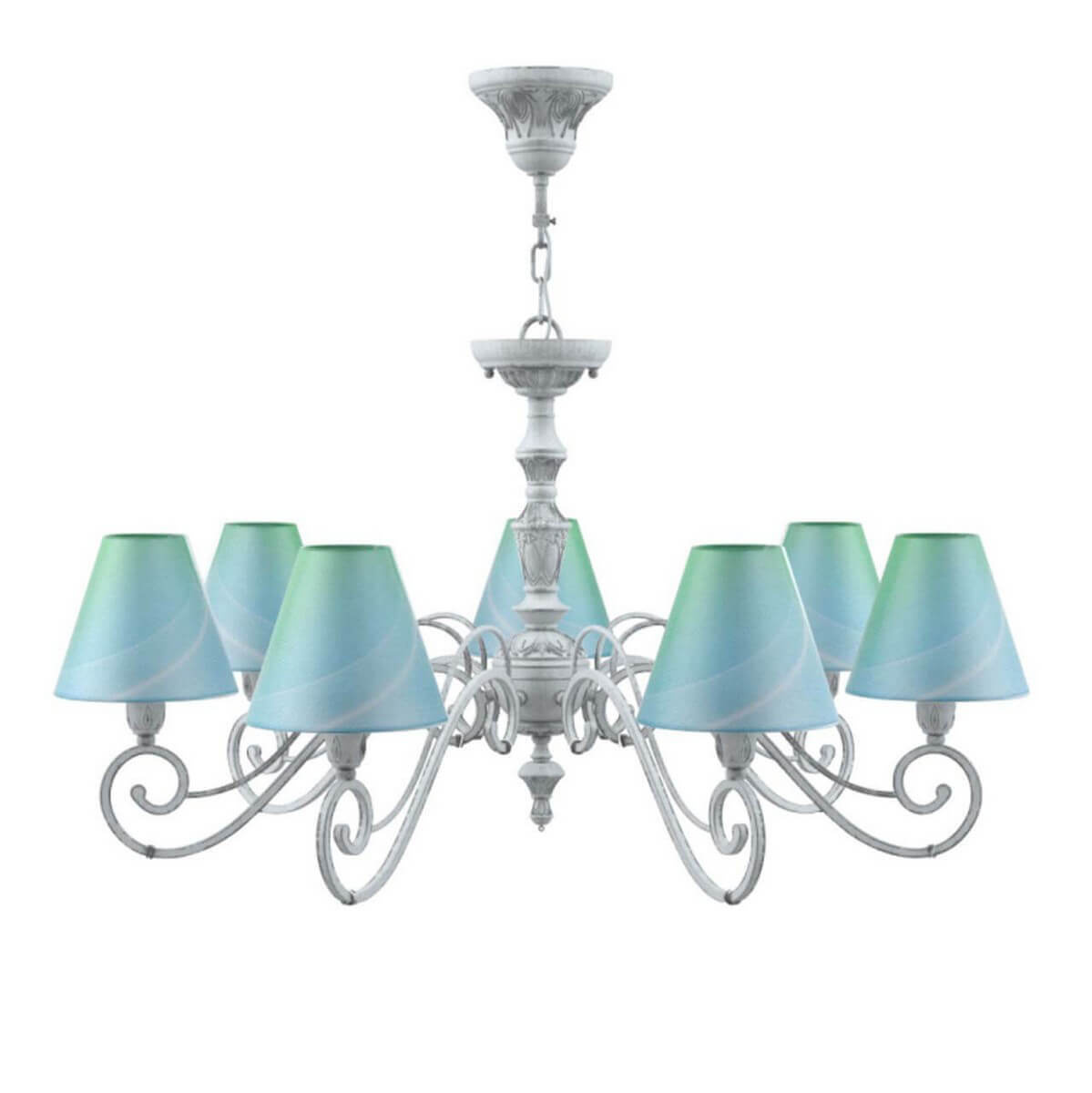 

Люстра Lamp4you, Голубой, E3-07-G-LMP-O-18 Classic
