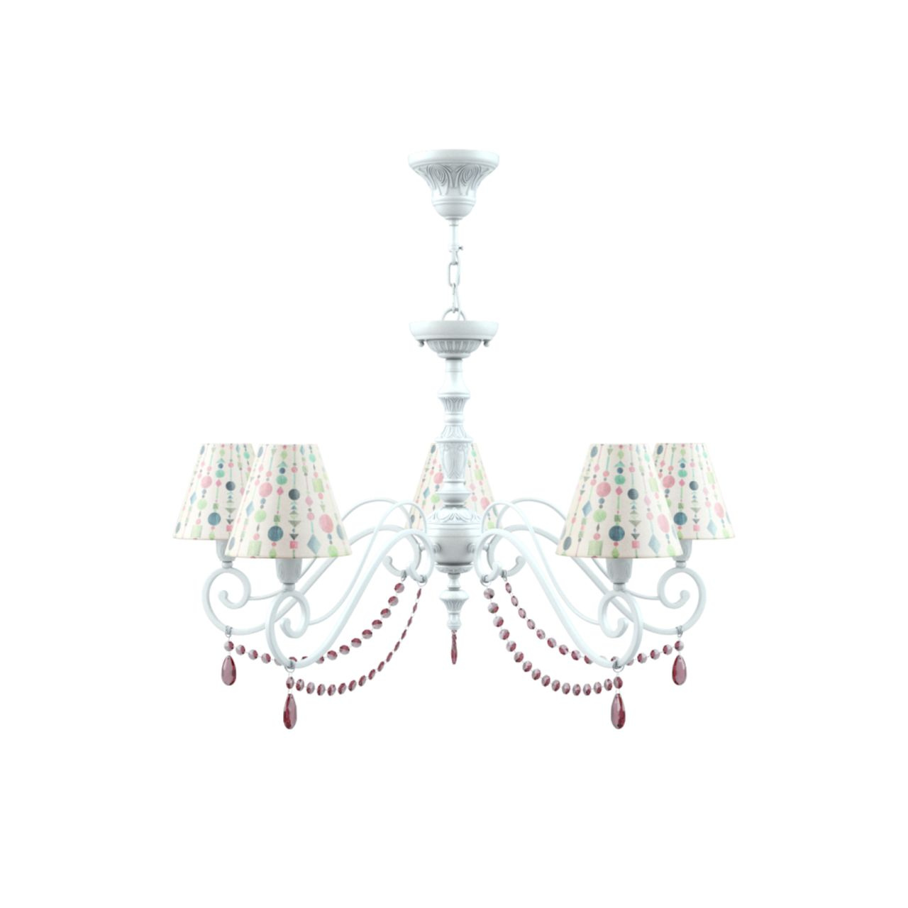 

Люстра Lamp4you, Белый, E3-05-WM-LMP-O-17-CRL-E3-05-PK-UP Classic
