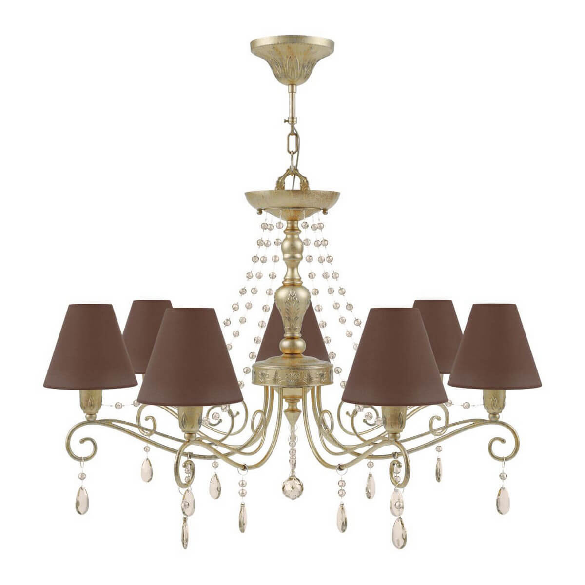 

Люстра Lamp4you, Коричневый, E4-07-H-LMP-O-30-CRL-E4-07-CH-UP Provence