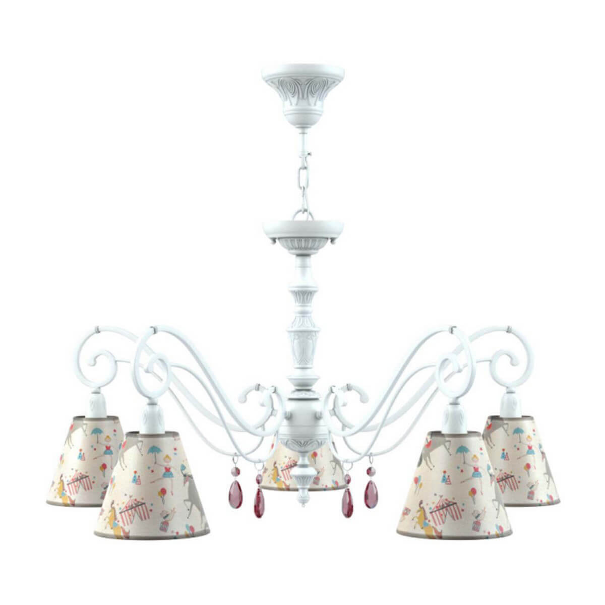 

Люстра Lamp4you, Бежевый, E3-05-WM-LMP-O-14-CRL-E3-05-PK-DN Classic