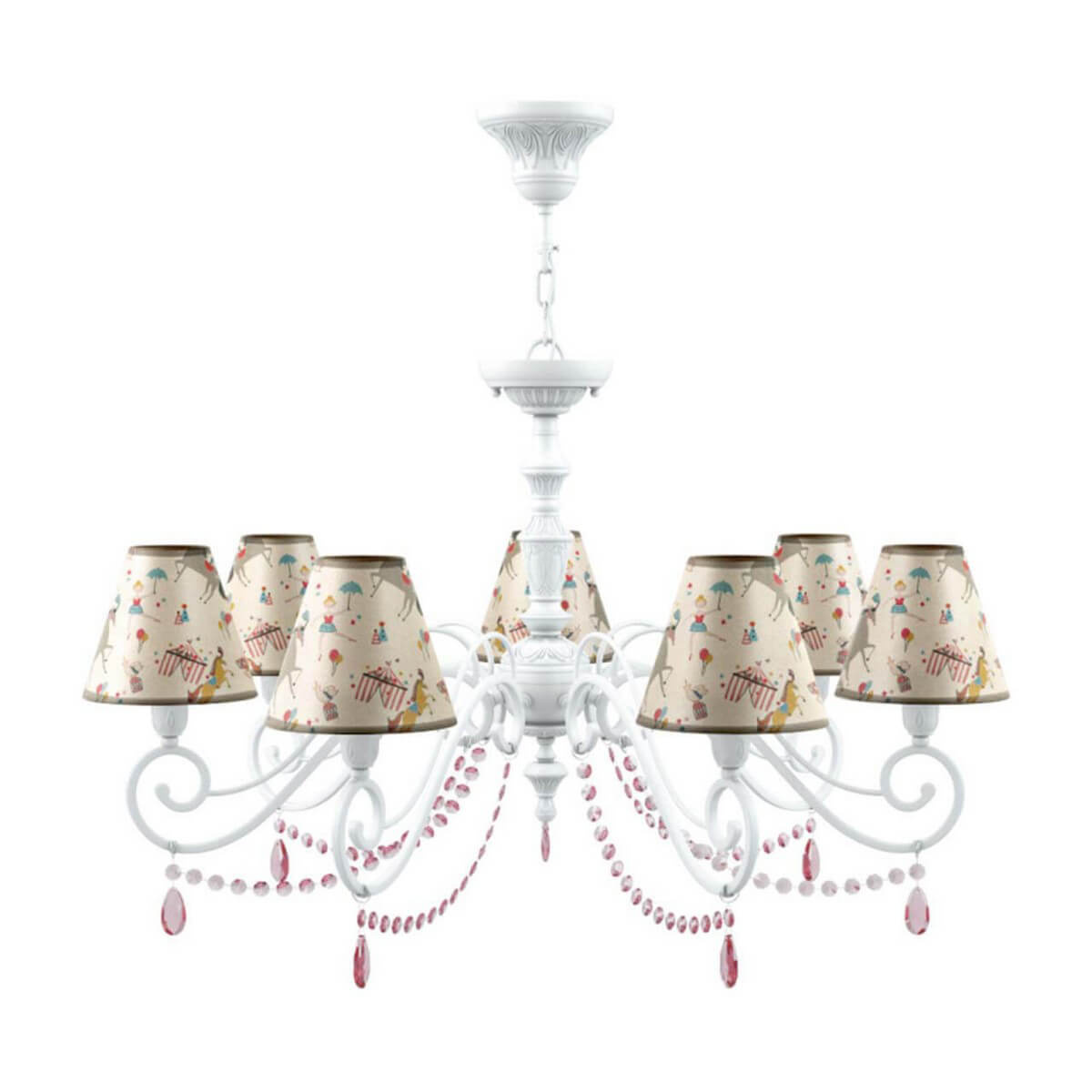 

Люстра Lamp4you, Бежевый, E3-07-WM-LMP-O-14-CRL-E3-07-PK-UP Classic