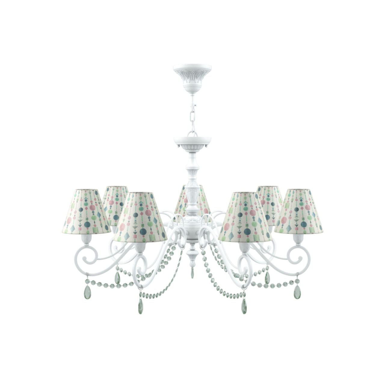 

Люстра Lamp4you, Белый, E3-07-WM-LMP-O-17-CRL-E3-07-GR-UP Classic