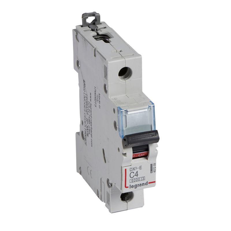 

Выключатель автоматический модульный Legrand DX3-E 6000 1П 4А 6кА AC 407259, Белый, 407259 DX3-E