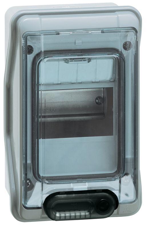 

Щиток накладной Legrand Plexo3 1х4 601974, Серый, 601974 Plexo3