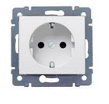 

Розетка 2К+3 Legrand Cariva 16A 250V немецкий стандарт слоновая кость 773759, 773759 Cariva
