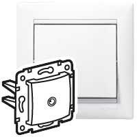 

Розетка TV оконечная Legrand Valena белая 694276, Белый, 694276 Valena