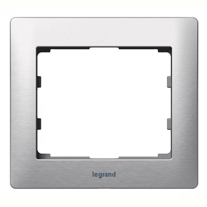 

Рамка 1-постовая Legrand Galea Life тертый алюминий 771951