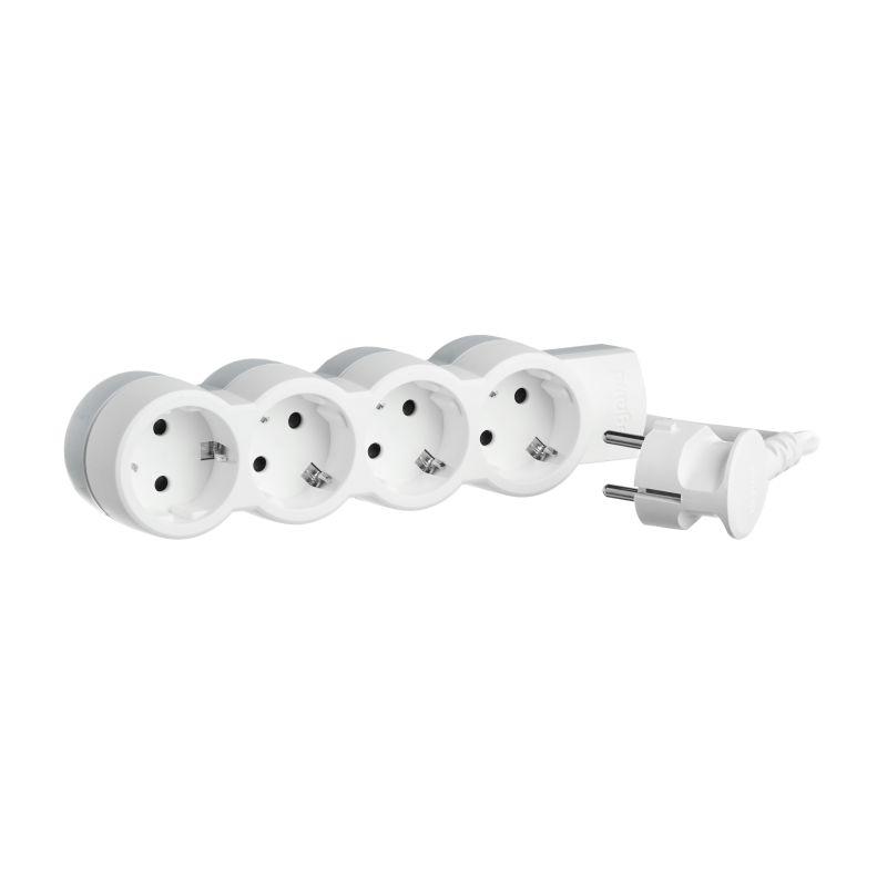 

Удлинитель Legrand Стандарт 4гн 1,5м с/з 695006, Белый, 695006 Стандарт