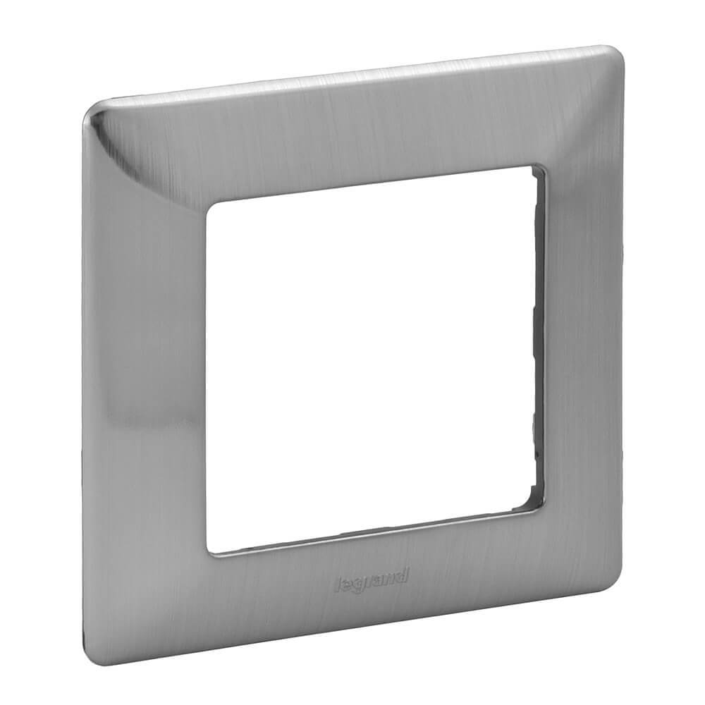 

Рамка 1-постовая Legrand Valena Life Сталь 754151, Серый, 754151 Valena Life