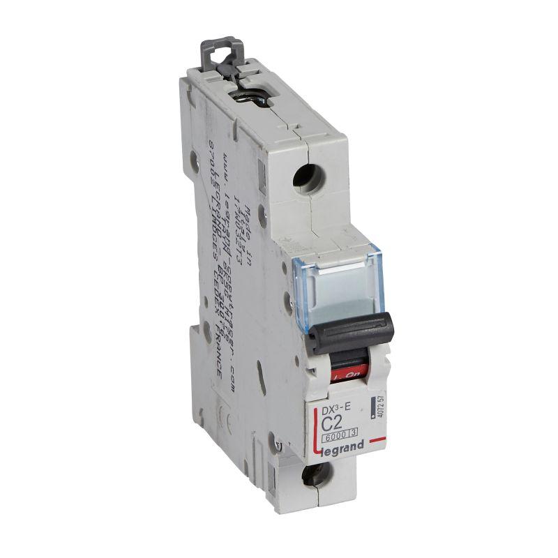 

Выключатель автоматический модульный Legrand DX3-E 6000 1П 2А 6кА AC 407257, Белый, 407257 DX3-E