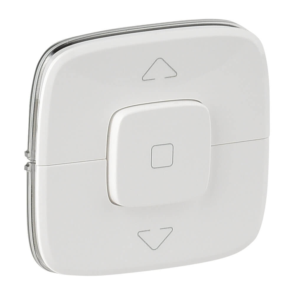 

Лицевая панель Legrand Valena Allure выключателя жалюзи белая 755145, Белый, 755145 Valena Allure
