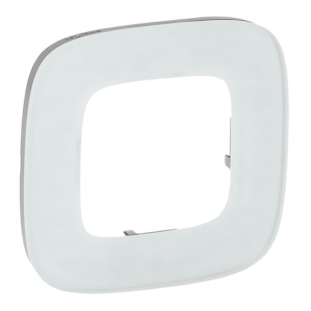 

Рамка 1-постовая Legrand Valena Allure Белое стекло 755541, Белый, 755541 Valena Allure