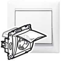 

Розетка 2К+3 Legrand Valena 16A 250V белая 695641, Белый, 695641 Valena
