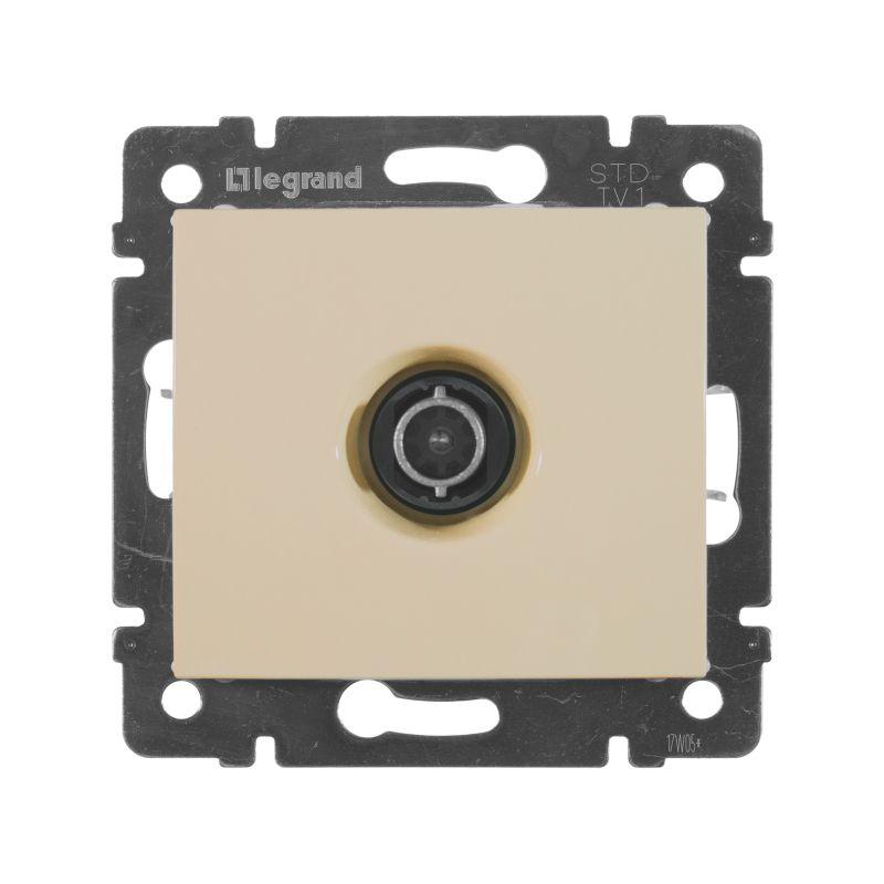 

Розетка TV Звезда Legrand Valena слоновая кость 774329, 774329 Valena