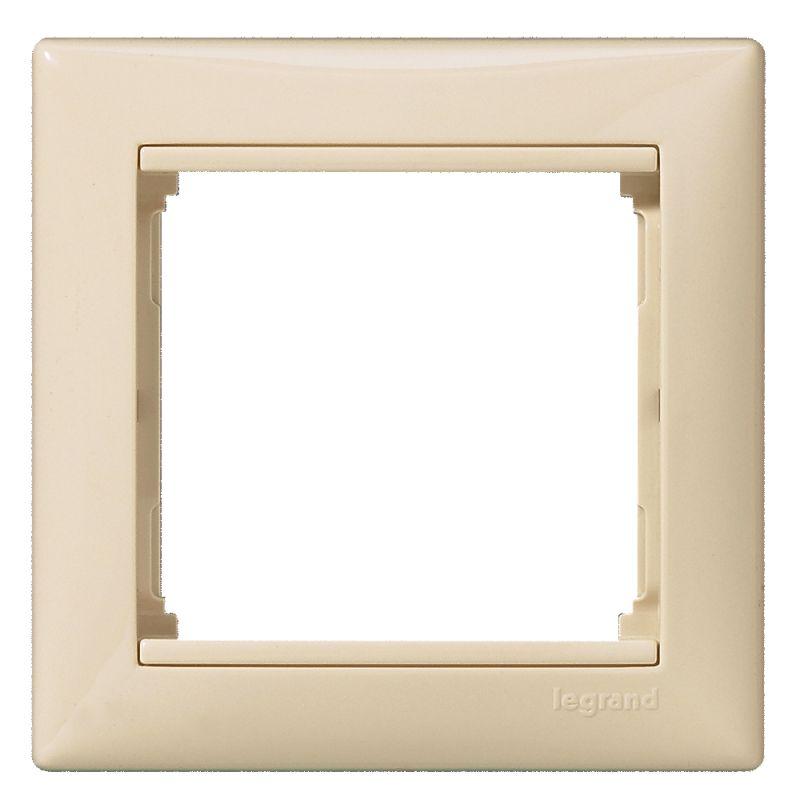 

Рамка 1-постовая Legrand Valena слоновая кость 695631, 695631 Valena