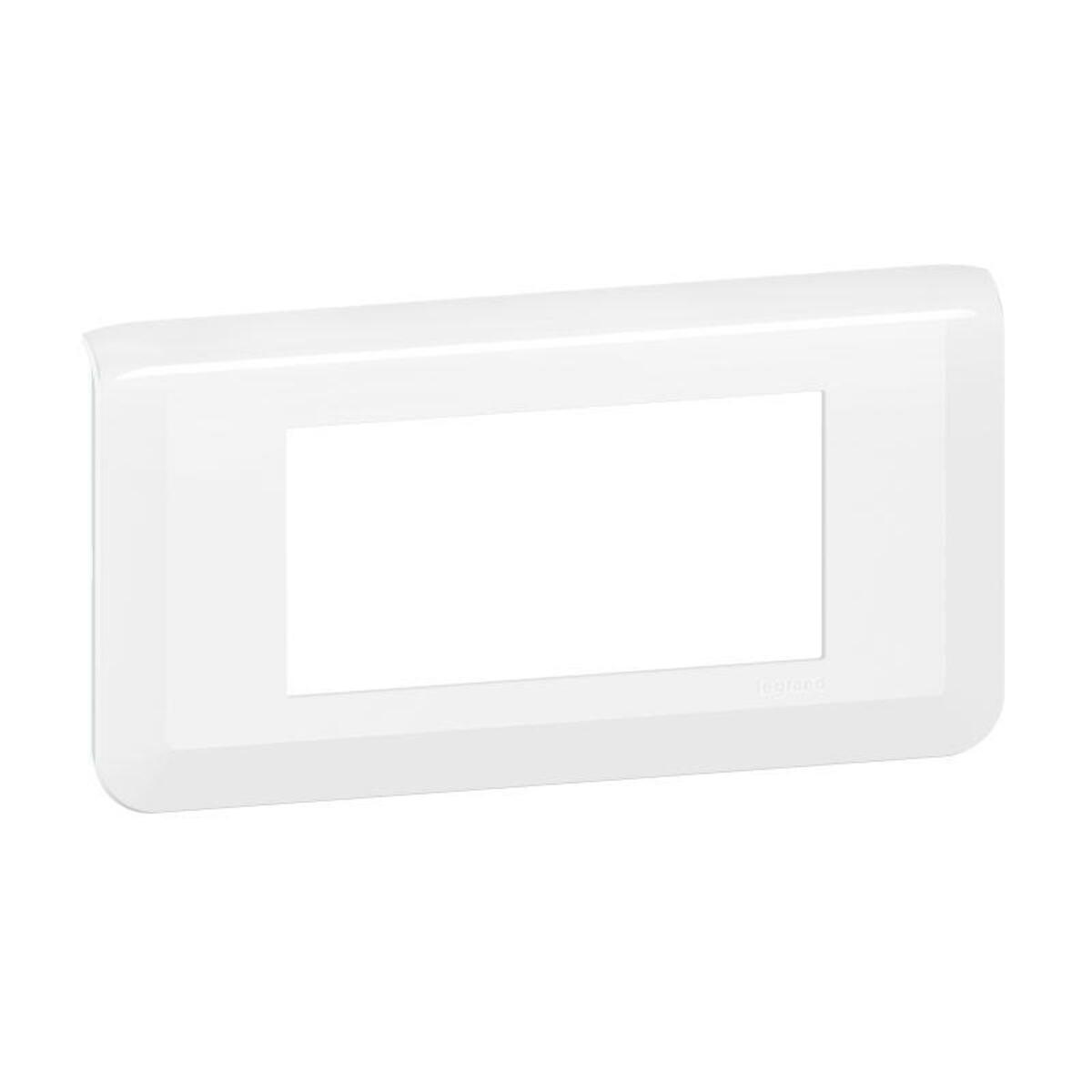 

Рамка 4 модуля Legrand Mosaic белая 078814L 277814L, Белый, 277814L Mosaic