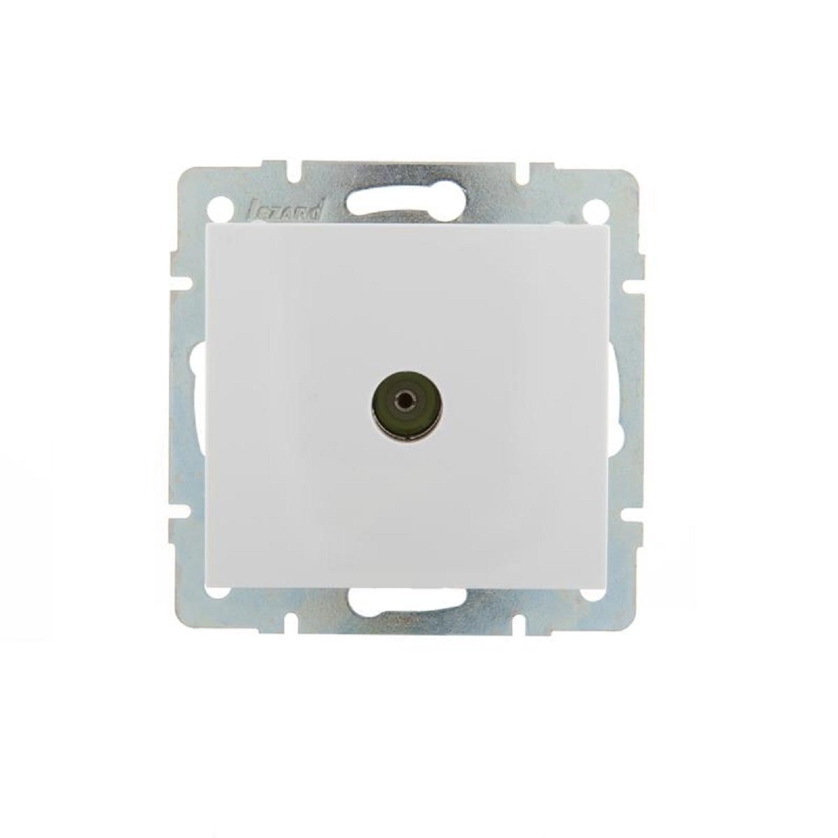 

Розетка ТВ оконечная Lezard Rain белая 703-0288-130, Белый, 703-0288-130 Rain