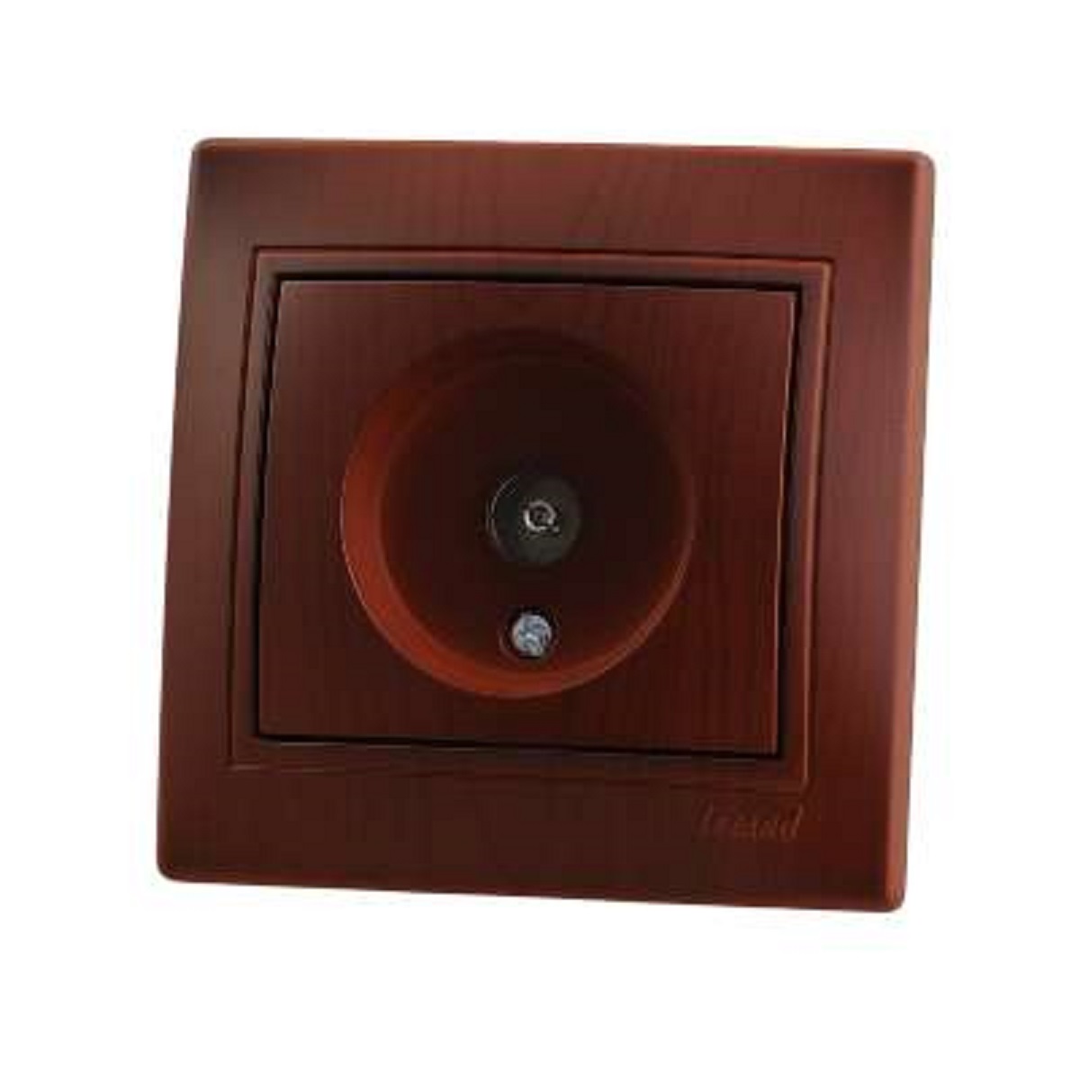 

Розетка ТВ проходная Lezard Mira вишня 701-0601-129, Вишневый, 701-0601-129 Mira