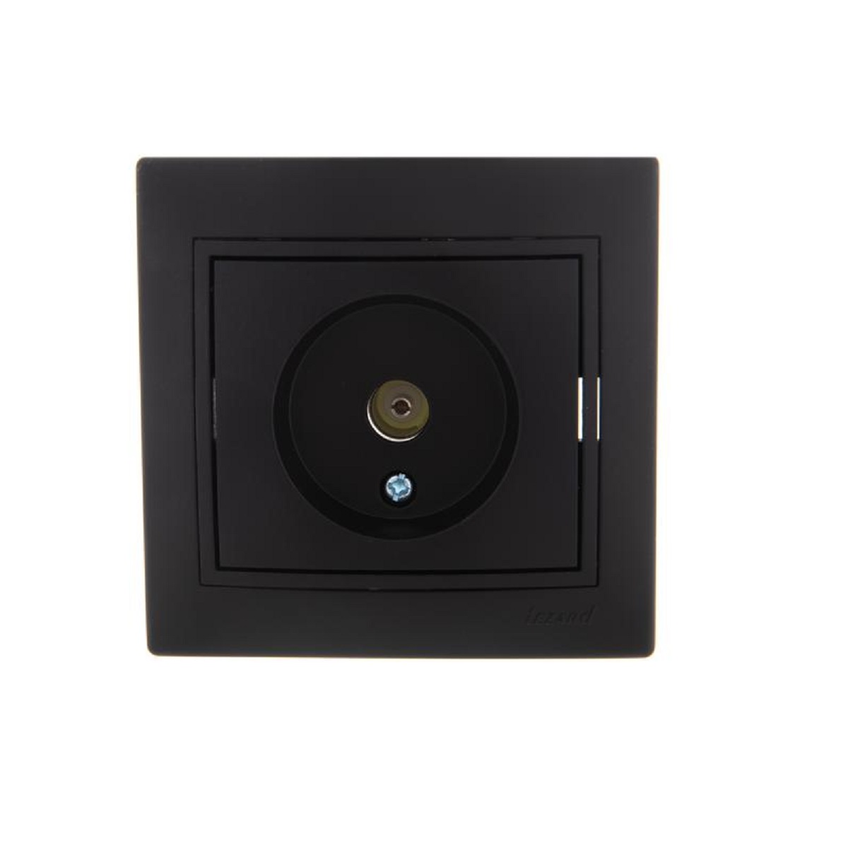 

Розетка ТВ оконечная Lezard Mira черная 701-4242-130, Черный, 701-4242-130 Mira